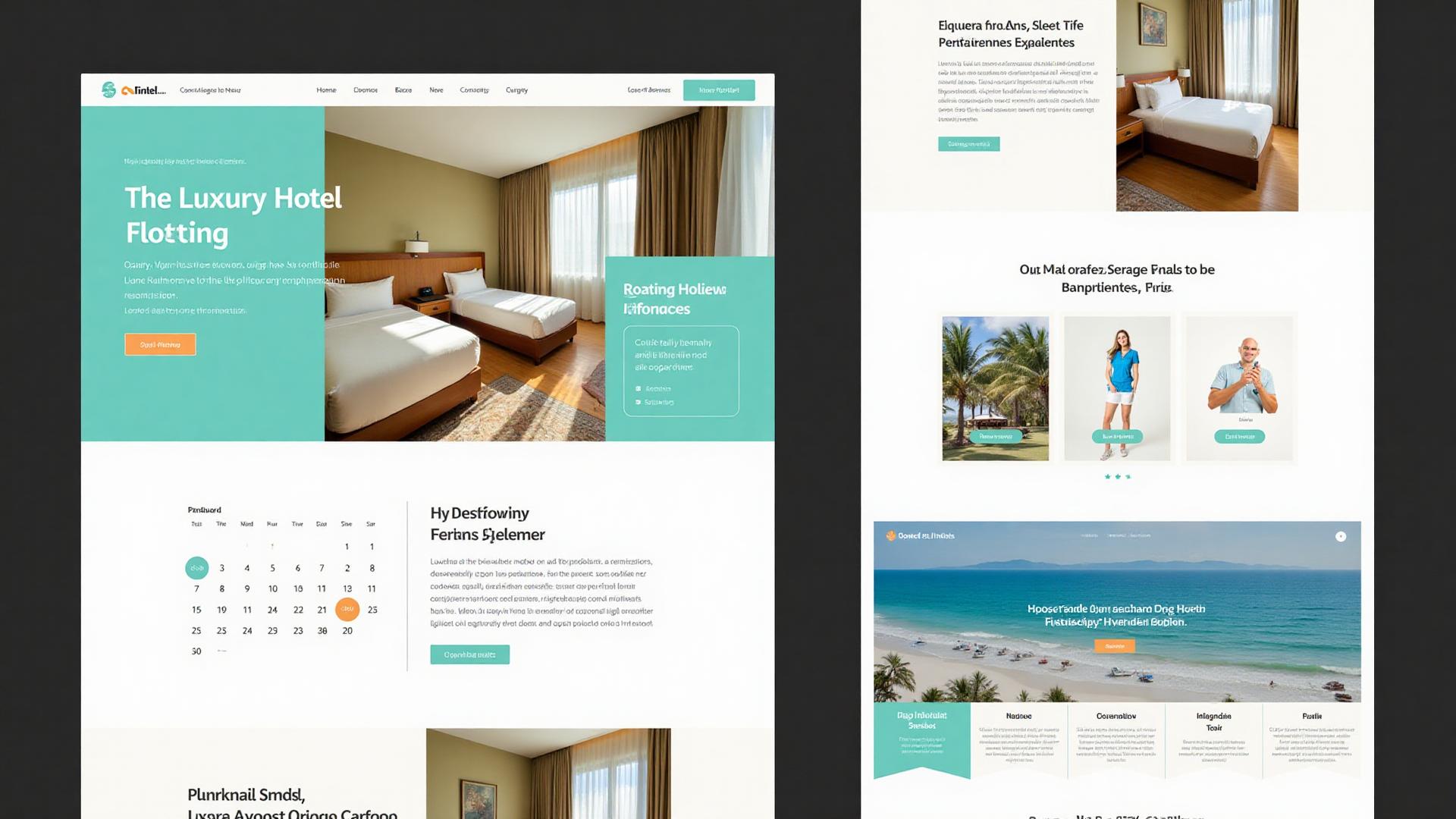 Luxury Hotel Website